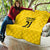 New Zealand Rugby Pacific Custom Quilt Hau Awhiowhio Maori Tribal Tattoo