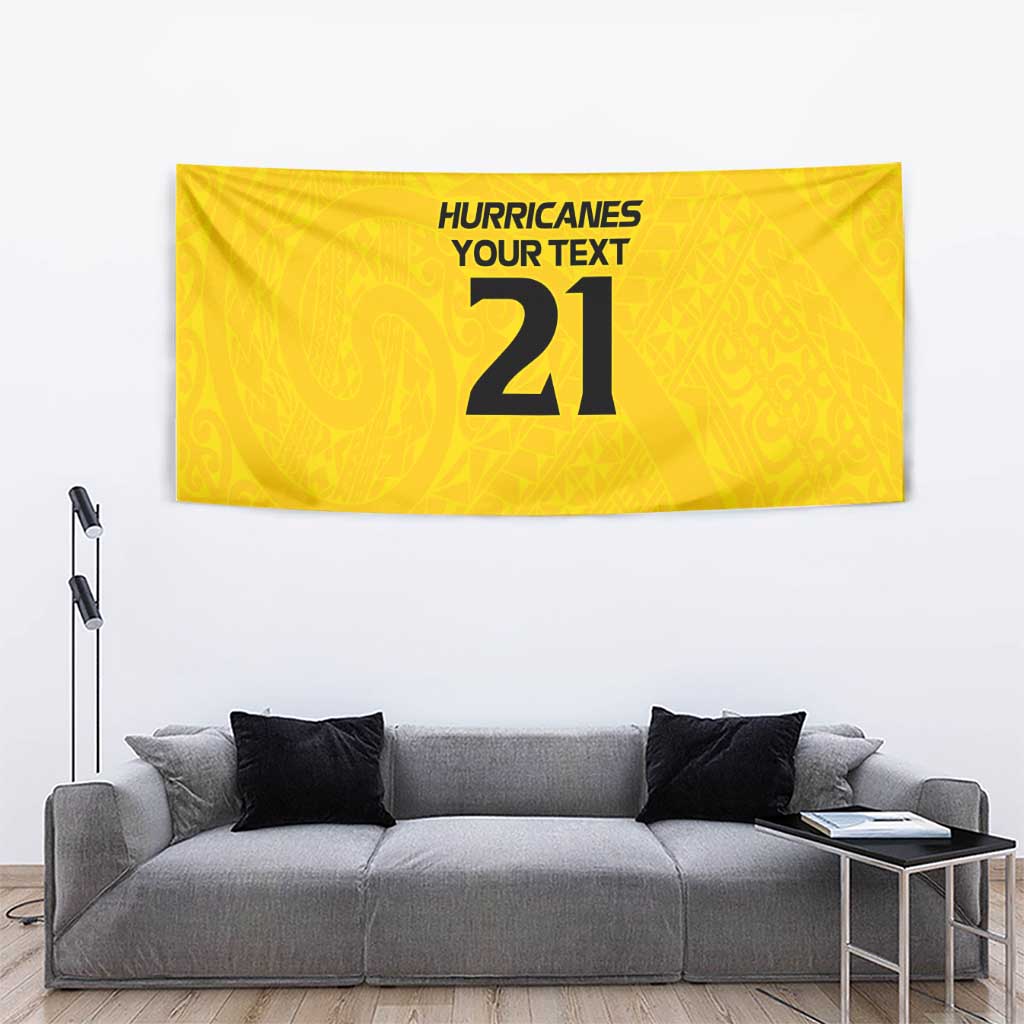 New Zealand Rugby Pacific Custom Tapestry Hau Awhiowhio Maori Tribal Tattoo