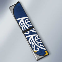 New Zealand Rugby Pacific Custom Auto Sun Shade Kahupeka Maori Kowhaiwhai Pattern - Polynesian Pride