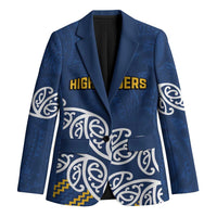 New Zealand Rugby Pacific Custom Blazer Kahupeka Maori Kowhaiwhai Pattern - Polynesian Pride