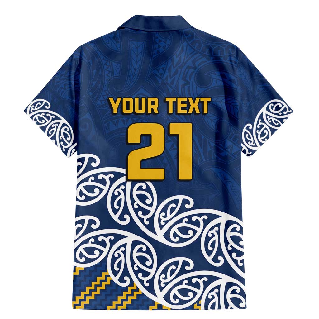 New Zealand Rugby Pacific Custom Family Matching Mermaid Dress and Hawaiian Shirt Kahupeka Maori Kowhaiwhai Pattern