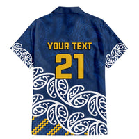 New Zealand Rugby Pacific Custom Family Matching Mermaid Dress and Hawaiian Shirt Kahupeka Maori Kowhaiwhai Pattern