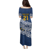 New Zealand Rugby Pacific Custom Family Matching Puletasi and Hawaiian Shirt Kahupeka Maori Kowhaiwhai Pattern