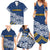 New Zealand Rugby Pacific Custom Family Matching Summer Maxi Dress and Hawaiian Shirt Kahupeka Maori Kowhaiwhai Pattern