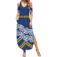 New Zealand Rugby Pacific Custom Family Matching Summer Maxi Dress and Hawaiian Shirt Kahupeka Maori Kowhaiwhai Pattern