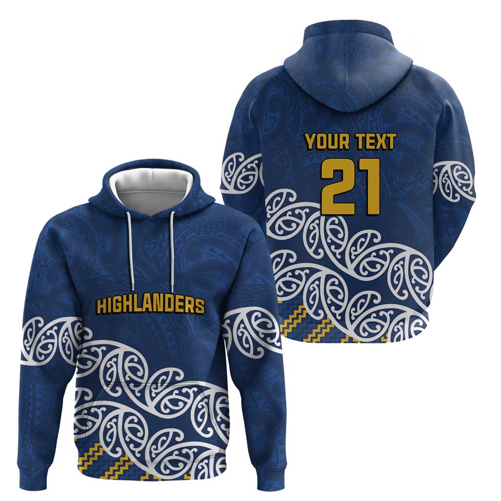 New Zealand Rugby Pacific Custom Hoodie Kahupeka Maori Kowhaiwhai Pattern