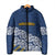 New Zealand Rugby Pacific Custom Padded Jacket Kahupeka Maori Kowhaiwhai Pattern - Polynesian Pride