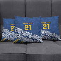 New Zealand Rugby Pacific Custom Pillow Cover Kahupeka Maori Kowhaiwhai Pattern - Polynesian Pride