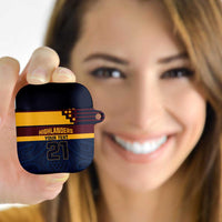 New Zealand Rugby Pacific Custom AirPods Case Kahupeka Retro 2025 Taniko Motif - Polynesian Pride