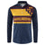 New Zealand Rugby Pacific Custom Button Sweatshirt Kahupeka Retro 2025 Taniko Motif