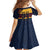 New Zealand Rugby Pacific Custom Family Matching Off Shoulder Short Dress and Hawaiian Shirt Kahupeka Retro 2025 Taniko Motif