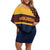 New Zealand Rugby Pacific Custom Family Matching Off Shoulder Short Dress and Hawaiian Shirt Kahupeka Retro 2025 Taniko Motif