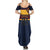 New Zealand Rugby Pacific Custom Family Matching Summer Maxi Dress and Hawaiian Shirt Kahupeka Retro 2025 Taniko Motif