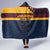 New Zealand Rugby Pacific Custom Hooded Blanket Kahupeka Retro 2025 Taniko Motif