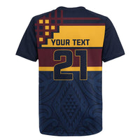 New Zealand Rugby Pacific Custom Rugby Jersey Kahupeka Retro 2025 Taniko Motif