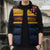 New Zealand Rugby Pacific Custom Sleeveless Puffer Jacket Kahupeka Retro 2025 Taniko Motif - Polynesian Pride