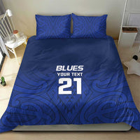 New Zealand Rugby Pacific Custom Bedding Set Kahurangi Auckland All Blue