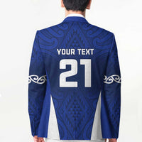 New Zealand Rugby Pacific Custom Blazer Kahurangi Auckland All Blue - Polynesian Pride
