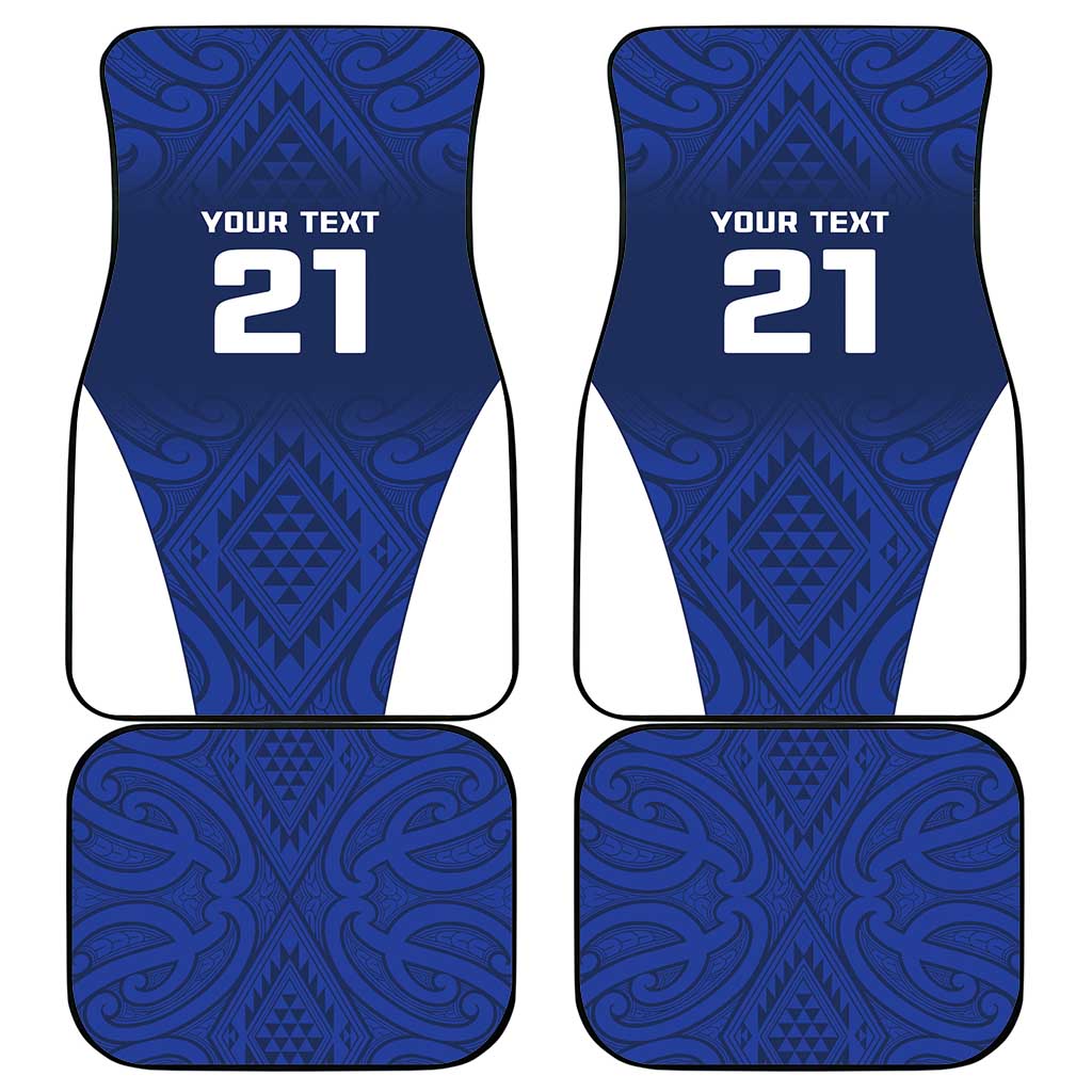 New Zealand Rugby Pacific Custom Car Mats Kahurangi Auckland All Blue