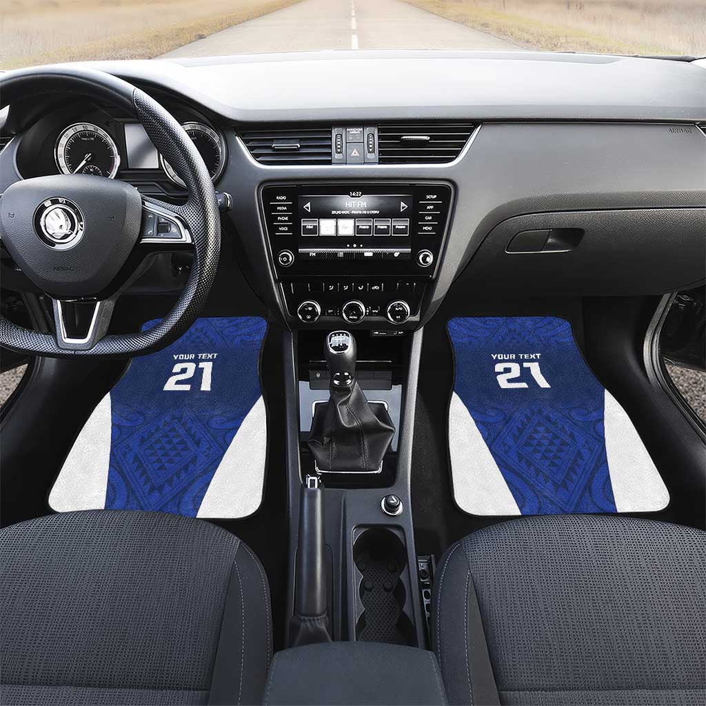 New Zealand Rugby Pacific Custom Car Mats Kahurangi Auckland All Blue