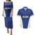 New Zealand Rugby Pacific Custom Couples Matching Puletasi and Hawaiian Shirt Kahurangi Auckland All Blue