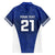 New Zealand Rugby Pacific Custom Family Matching Short Sleeve Bodycon Dress and Hawaiian Shirt Kahurangi Auckland All Blue