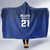 New Zealand Rugby Pacific Custom Hooded Blanket Kahurangi Auckland All Blue