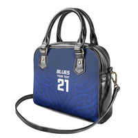 New Zealand Rugby Pacific Custom Shoulder Handbag Kahurangi Auckland All Blue