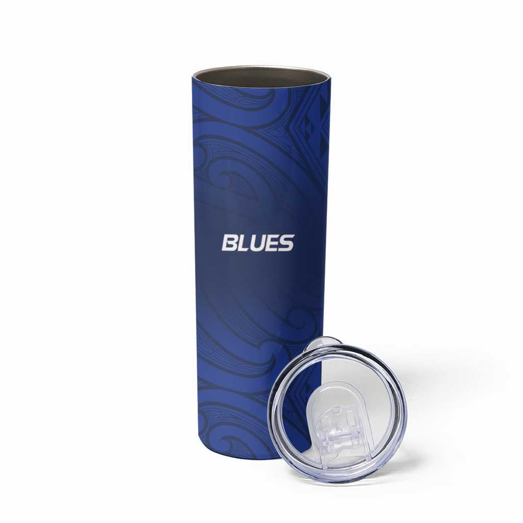 New Zealand Rugby Pacific Custom Skinny Tumbler Kahurangi Auckland All Blue