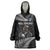 New Zealand Rugby Custom Wearable Blanket Hoodie Glory Be To Black Silver-fern - Polynesian Pride