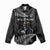 New Zealand Rugby Custom Women Casual Shirt Glory Be To Black Silver-fern - Polynesian Pride