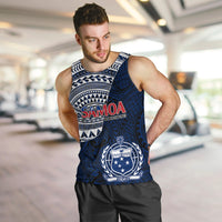 Custom Samoa Rugby Men Tank Top Proud Samoa World Cup 2023 LT9 - Polynesian Pride