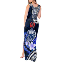 Custom Samoa Rugby Tank Maxi Dress Proud Samoa World Cup 2023 LT9 - Polynesian Pride