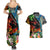 Hawaii Strong Maui Wildfire Couples Matching Summer Maxi Dress and Hawaiian Shirt Pray For Lahaina Maui LT9 - Polynesian Pride