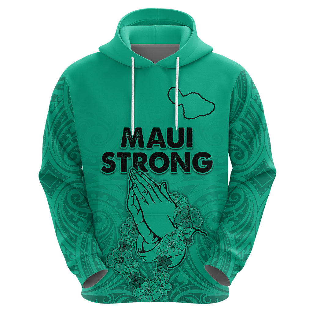 Hawaii Strong Maui Wildfire Hoodie No2 LT9 - Polynesian Pride