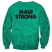 Hawaii Strong Maui Wildfire Sweatshirt No2 LT9 - Polynesian Pride