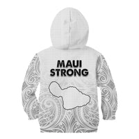 Hawaii Strong Maui Wildfire Kid Hoodie No4 LT9 - Polynesian Pride