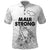 Hawaii Strong Maui Wildfire Polo Shirt No4 LT9 White - Polynesian Pride