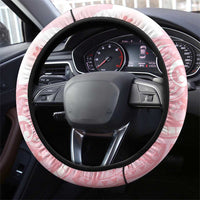 Japan Sakura Floral with Polynesian Vibe Steering Wheel Cover LT9 - Polynesian Pride