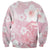 Japan Sakura Floral with Polynesian Vibe Sweatshirt