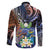 Marshall Islands Kwajalein Atoll Family Matching Short Sleeve Bodycon Dress and Hawaiian Shirt Plumeria Sea Turtle with Polynesian Tribal