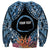 Personalised Nukuoro Micronesia Atoll Sweatshirt with Pacific Coral Reef