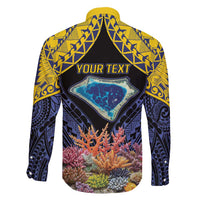Tokelau Atafu Atoll Personalised Family Matching Puletasi and Hawaiian Shirt Pacific Coral Reef Vibe