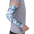 Vintage Hawaii Arm Sleeves Hibiscus Tapa Tribal With Hawaiian Quilt Pattern Blue - Polynesian Pride