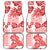 Vintage Hawaii Car Mats Hibiscus Tapa Tribal With Hawaiian Quilt Pattern Red LT9 Red - Polynesian Pride