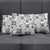 Hawaii Tapa Tribal Pillow Cover With Hawaiian Quilt Pattern Black - Polynesian Pride