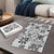 Hawaii Tapa Tribal Puzzle With Hawaiian Quilt Pattern Black - Polynesian Pride