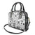 Hawaii Tapa Tribal Shoulder Handbag With Hawaiian Quilt Pattern Black LT9 - Polynesian Pride