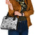 Hawaii Tapa Tribal Shoulder Handbag With Hawaiian Quilt Pattern Black LT9 - Polynesian Pride