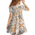 Hawaii Tapa Tribal Family Matching Short Sleeve Bodycon Dress and Hawaiian Shirt With Hawaiian Quilt Pattern Gold LT9 - Polynesian Pride